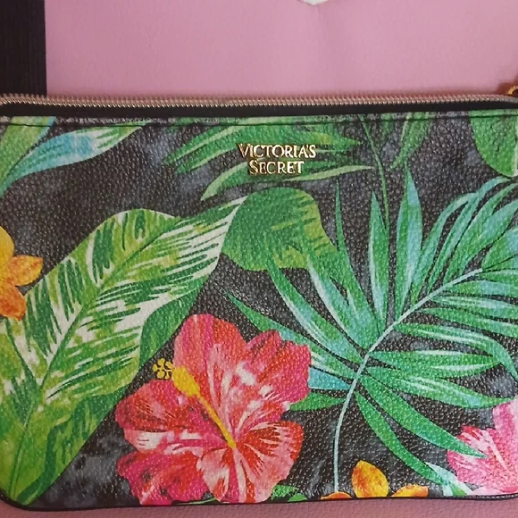Victoria's Secret Floral Print Wristlet Clutch - Picture 3 of 9